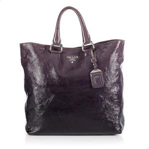 Prada Purple Ombré Patent Handbag